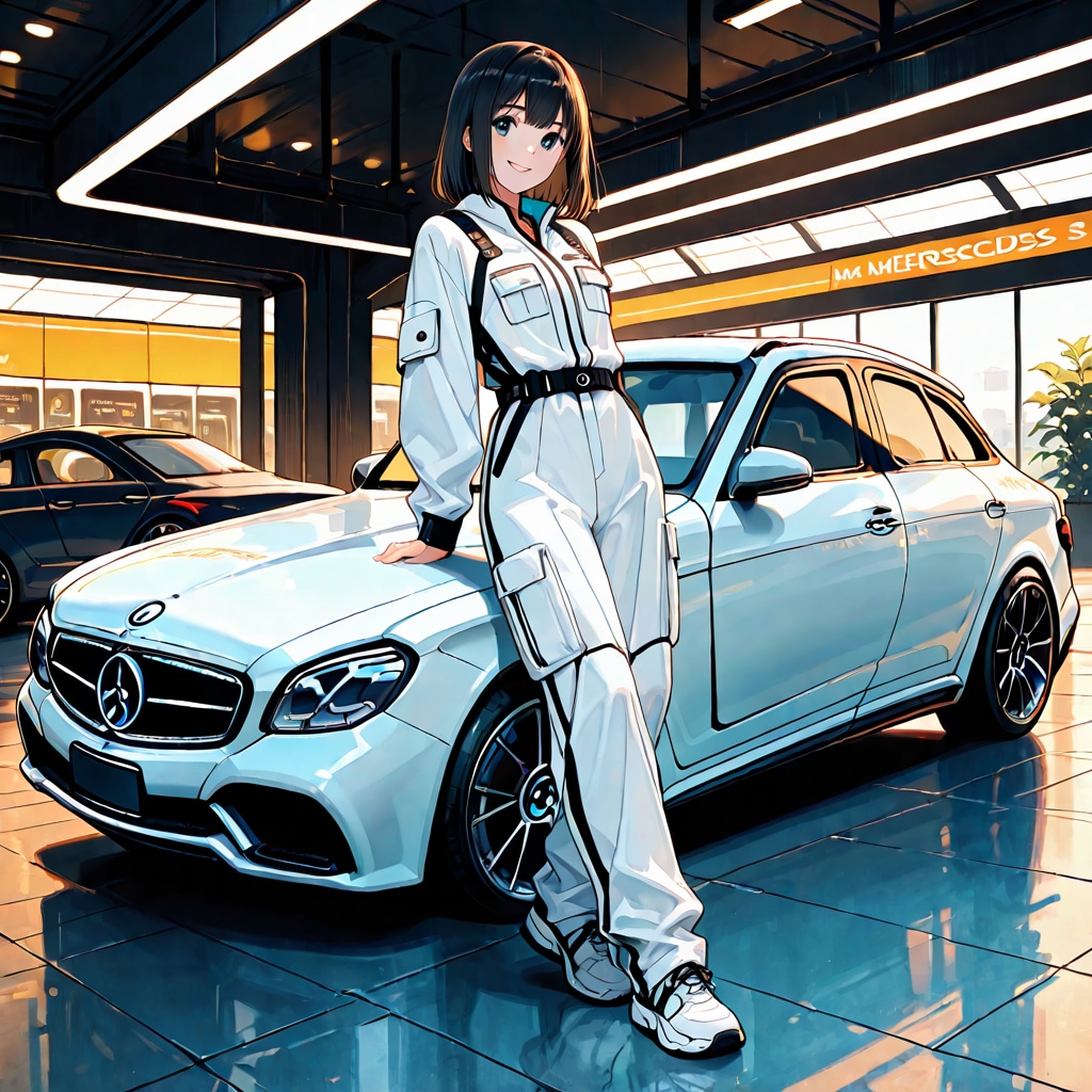 車好きな彼女 | の人気AIイラスト・グラビア