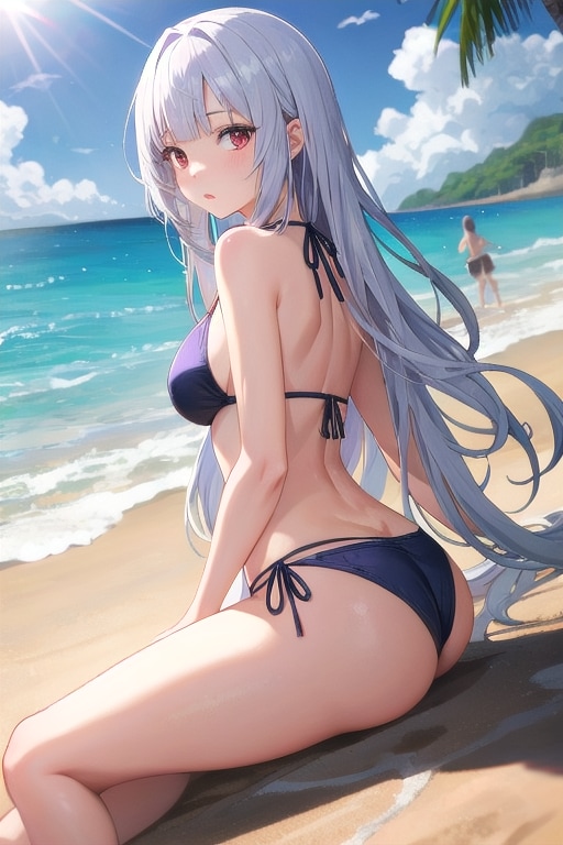 今日の水着