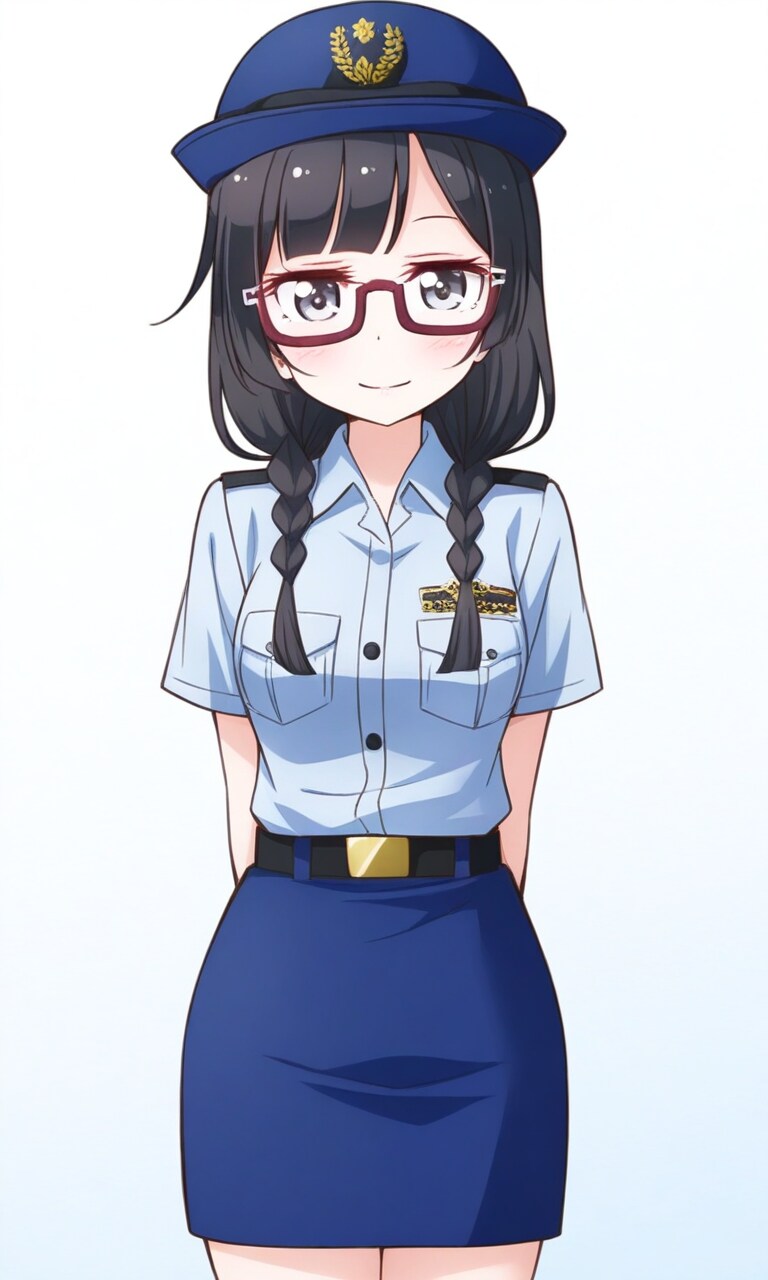 中川菜々 婦警