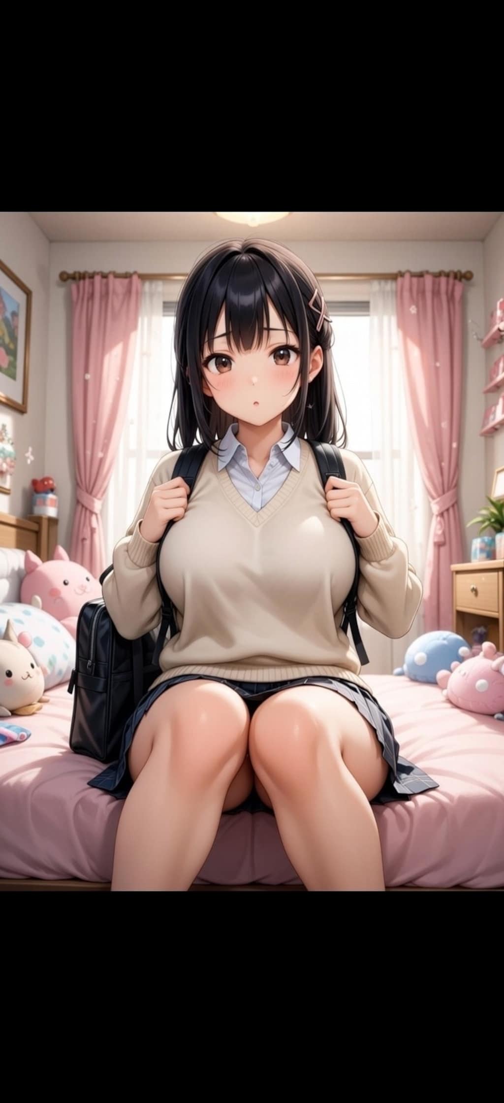 生徒の巨乳JCを、隠しカメラでいつでも拝める