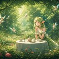 茶会で妖精の舞 3枚目