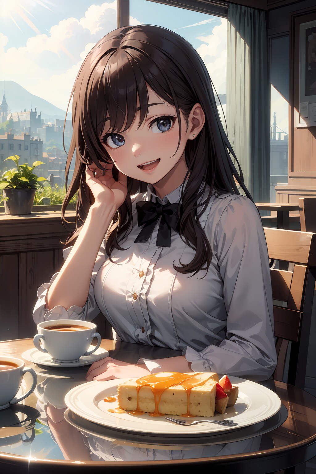 お嬢さまの朝食