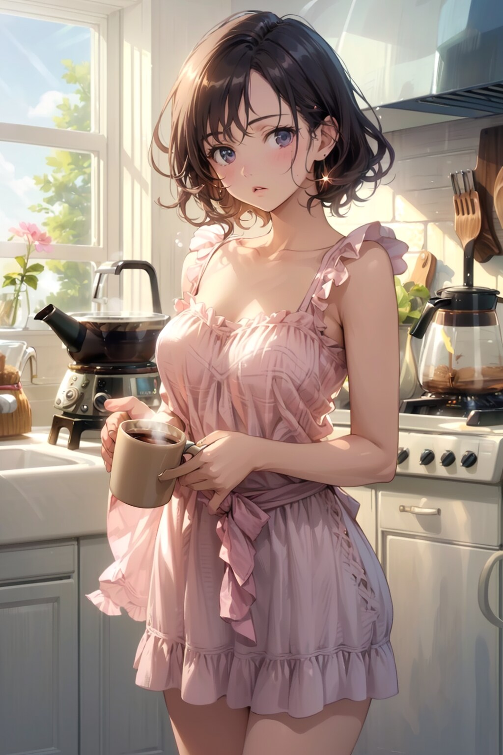 朝のルーティンです