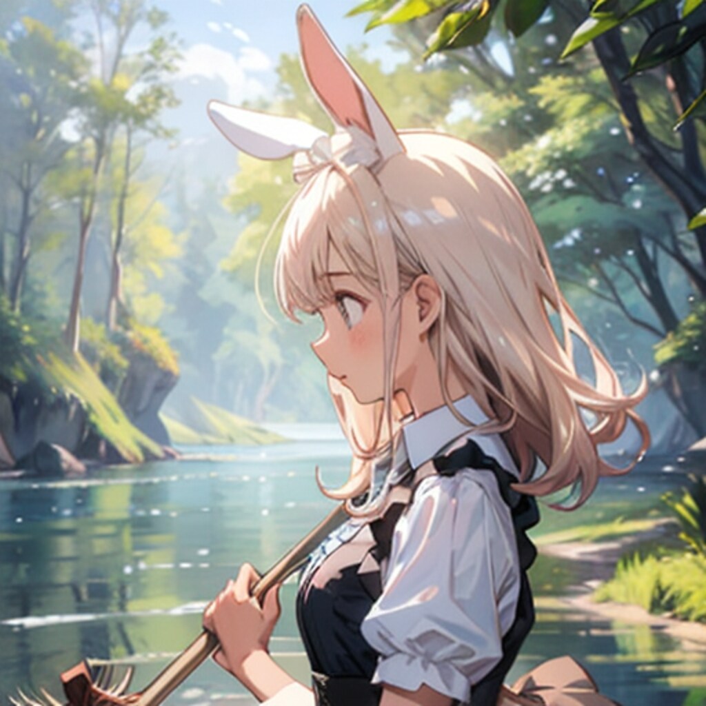 うさぎ耳メイドさん250620