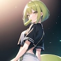 緑髪娘（712） 7枚目