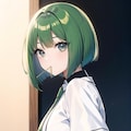 緑髪娘（712） 2枚目