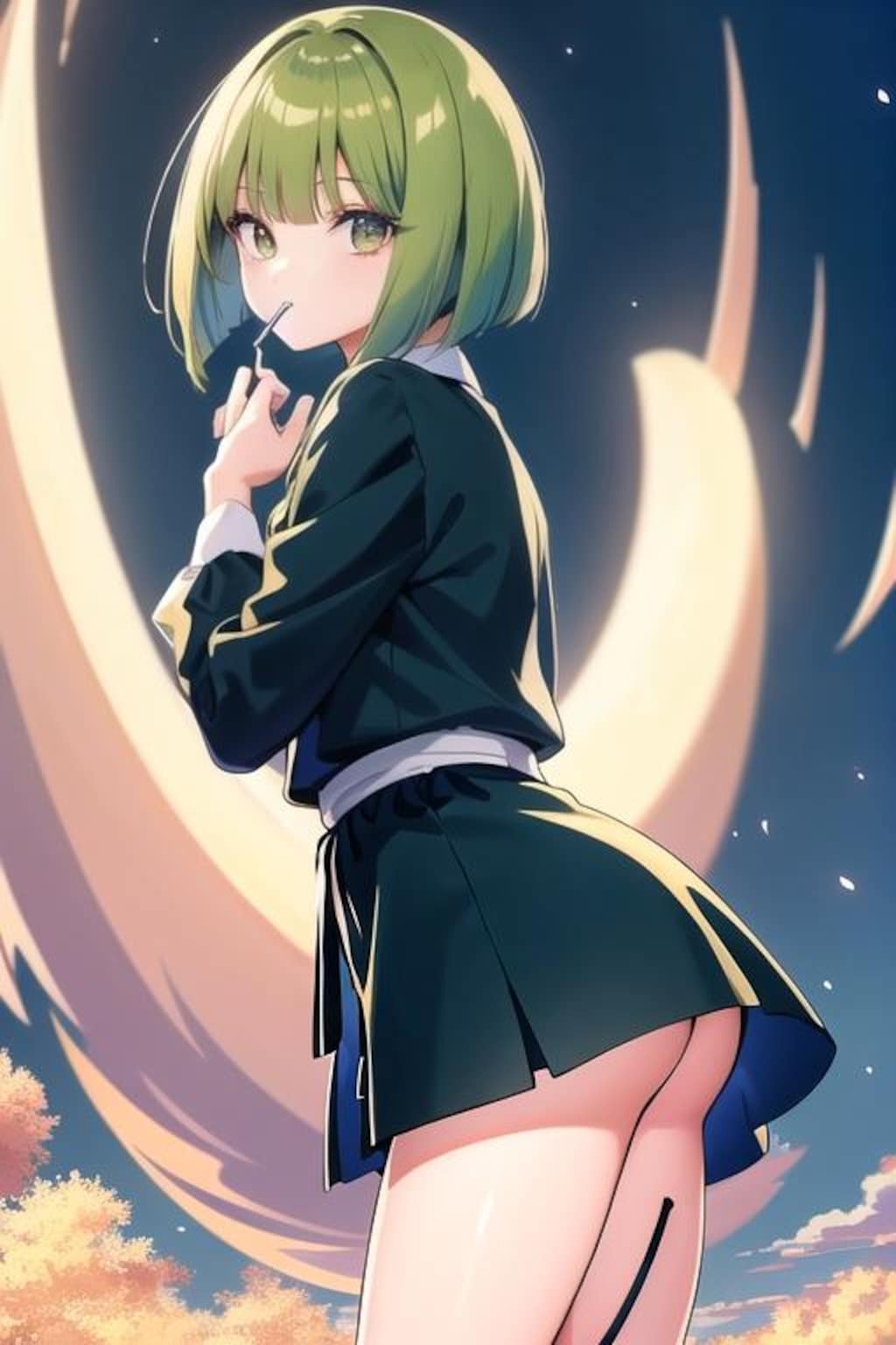緑髪娘（712）