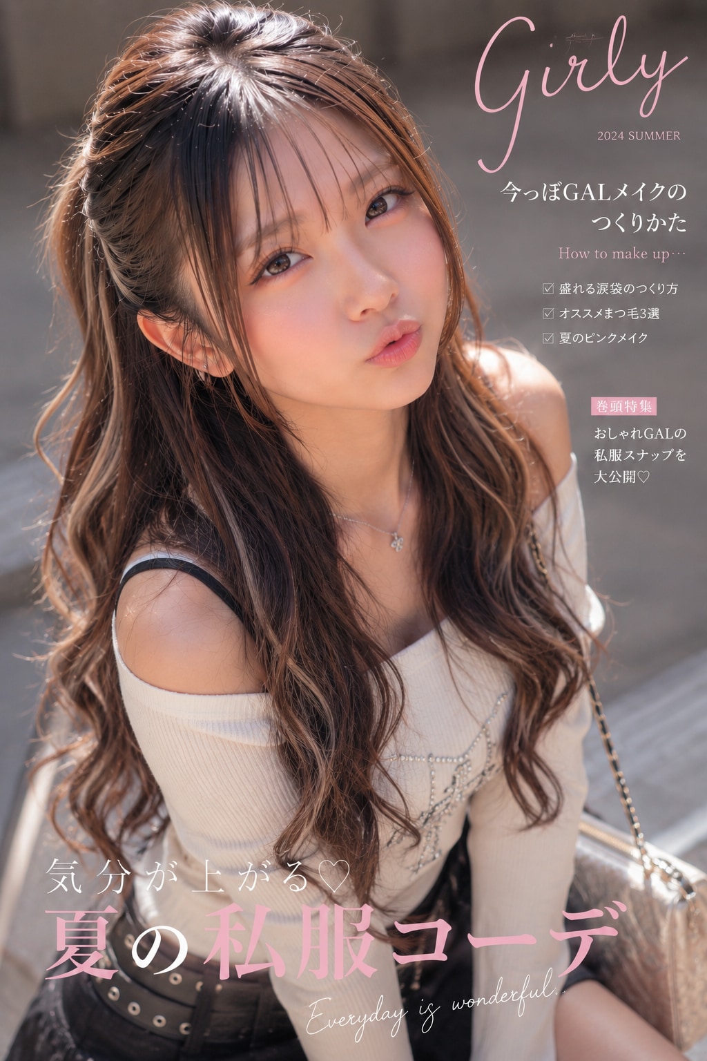 お昼の美人学生さん