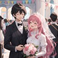 絵文字チャレンジ「結婚式」 2枚目