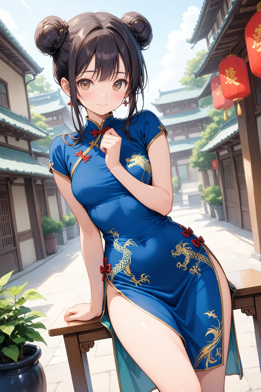 LARIMARでチャイナ娘　260804