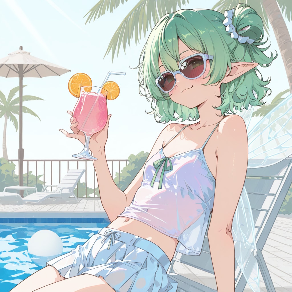 プールサイド