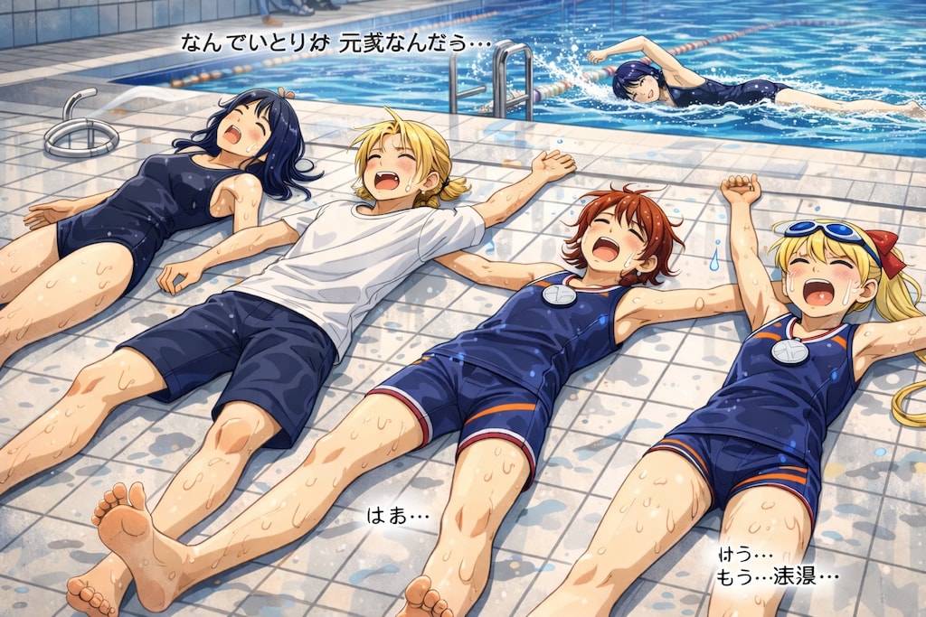 マスターズチーム火野神社水泳部結成!!20