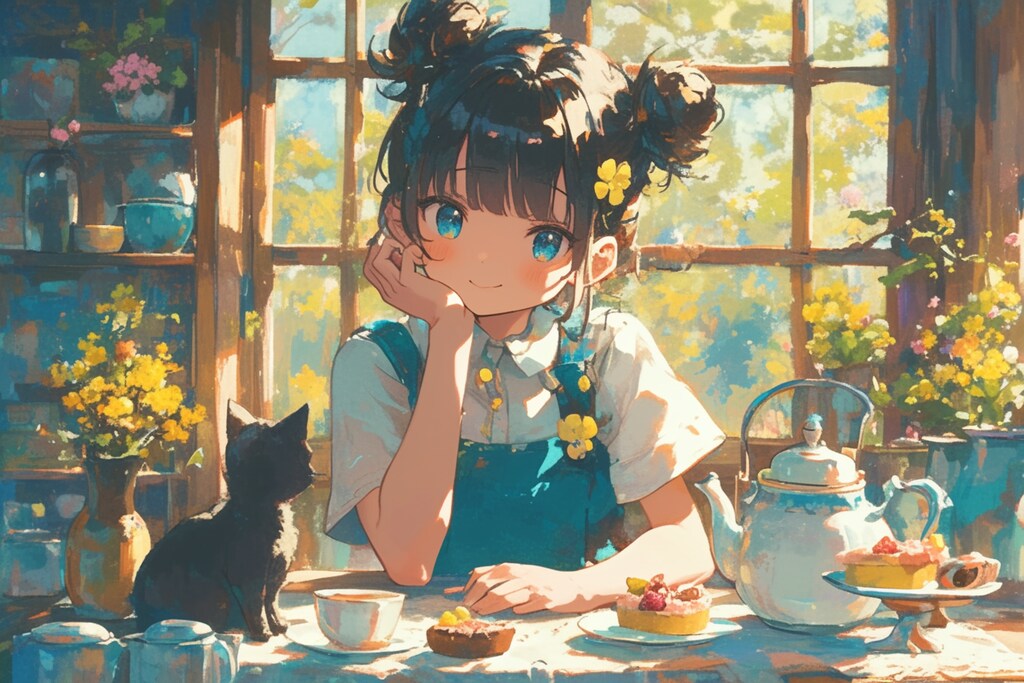 猫🐈とおだんごちゃん🍡✨18