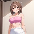 ビキニ＆チューブトップ＋タイトスカート水着04 5枚目