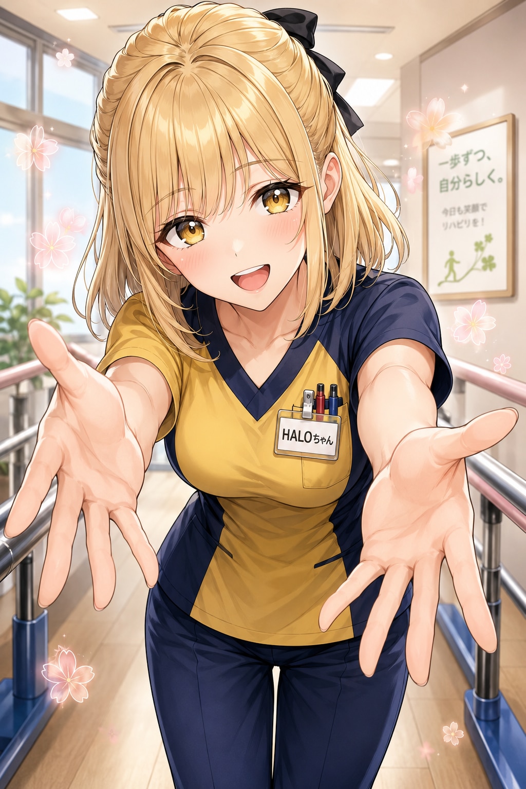 理学療法士さん。