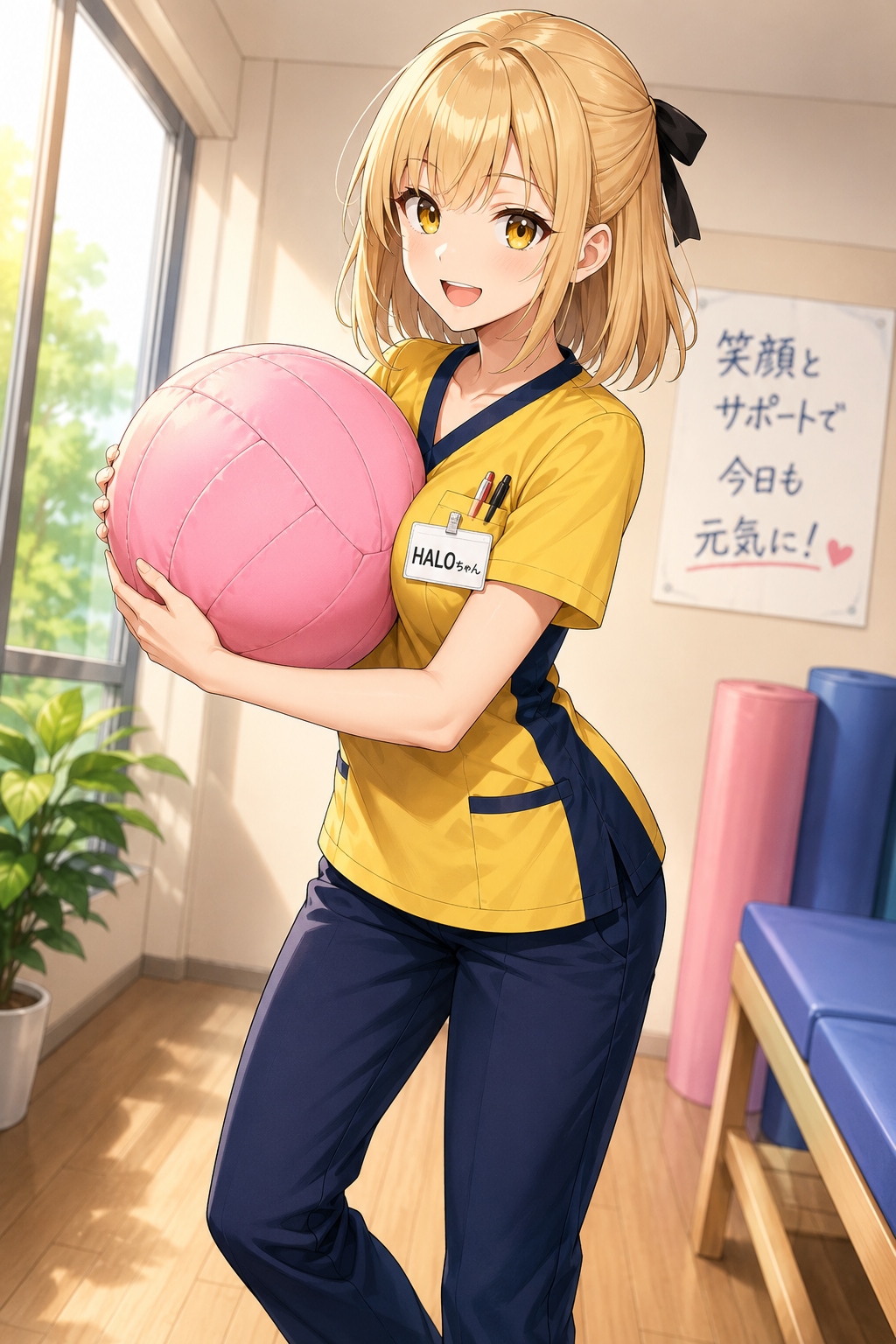 理学療法士さん。