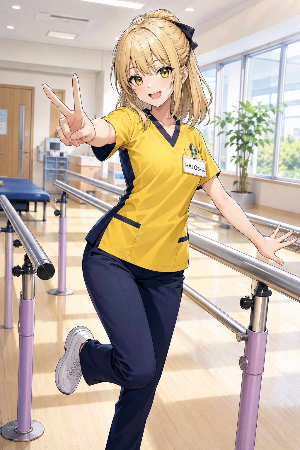 理学療法士さん。