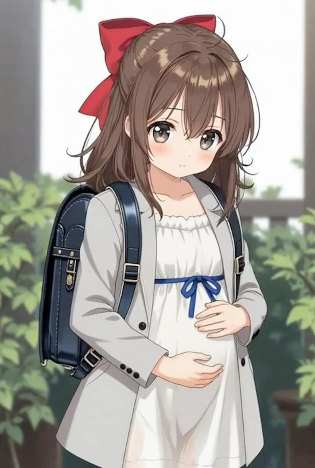 妊娠6ヶ月 ◯S 終業式帰り