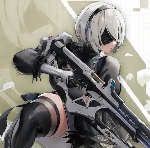 勝利の女神：NIKKE　2B