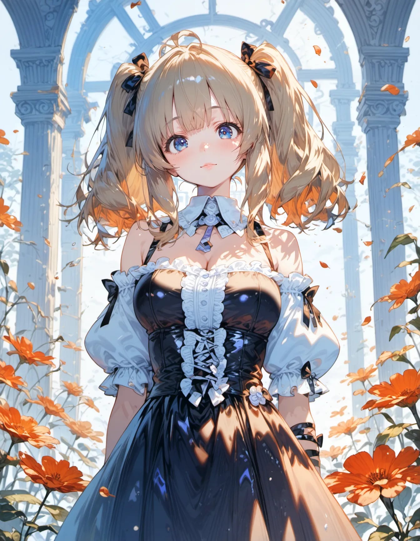 Elegance Rooted in Petals | の人気AIイラスト・グラビア