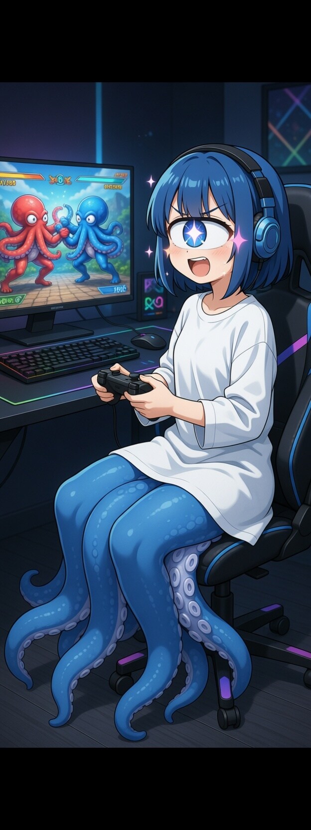 単眼スキュラちゃん.65　ガチゲーマー