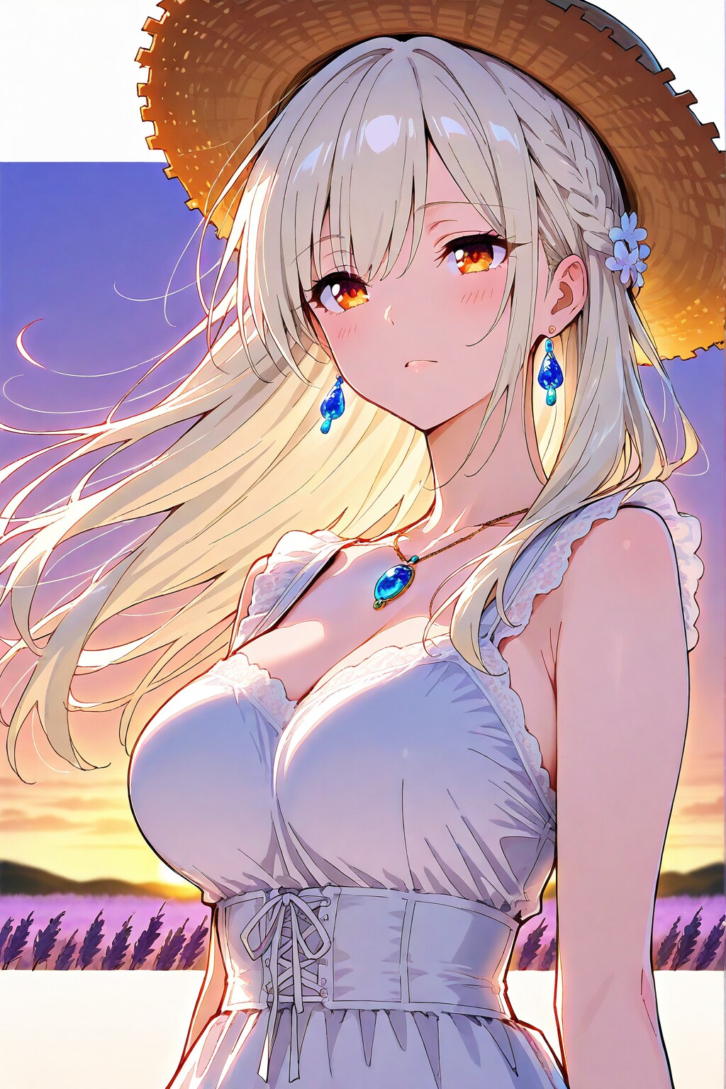逢魔時のラベンダー