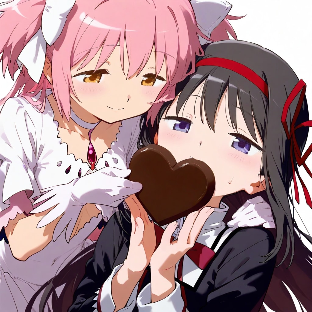 まどかとほむらのバレンタイン