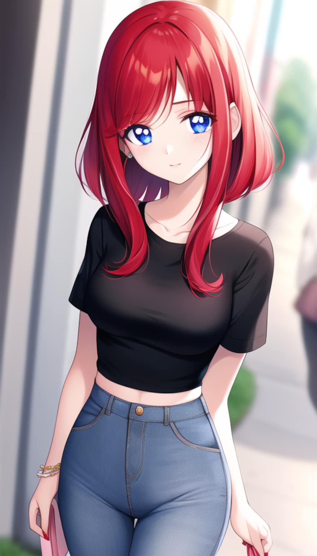 赤髪の女の子