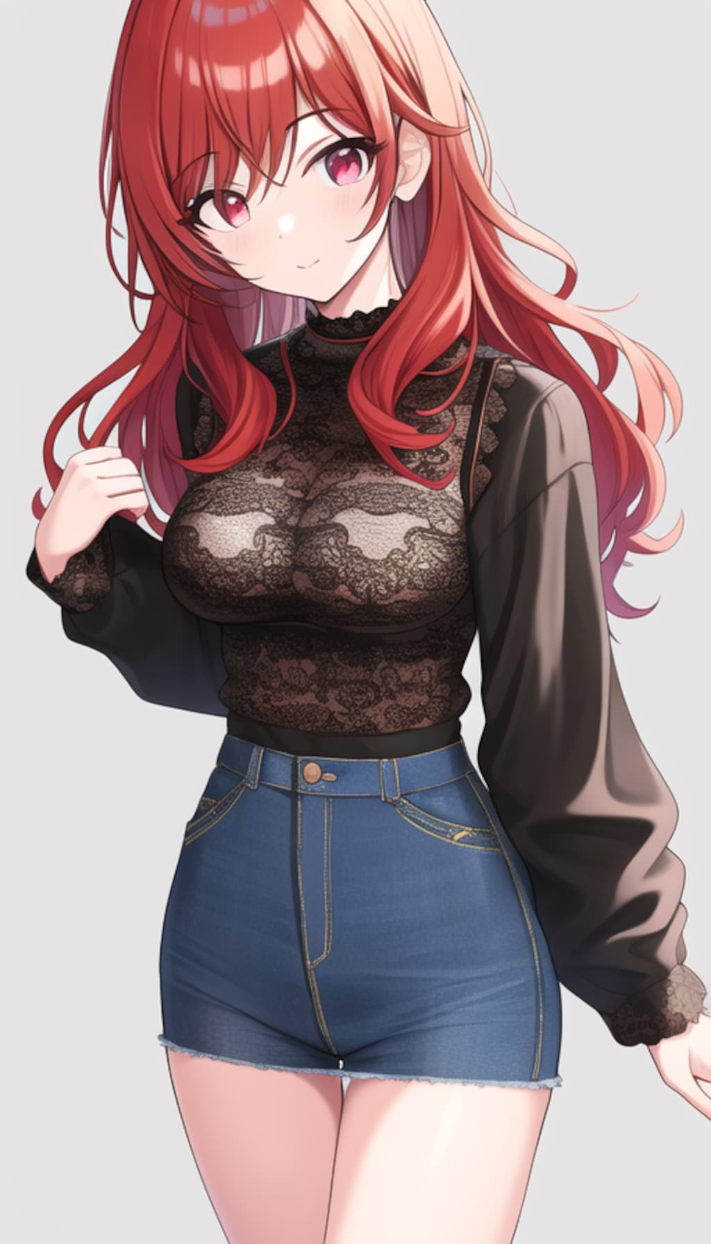 赤髪の女の子