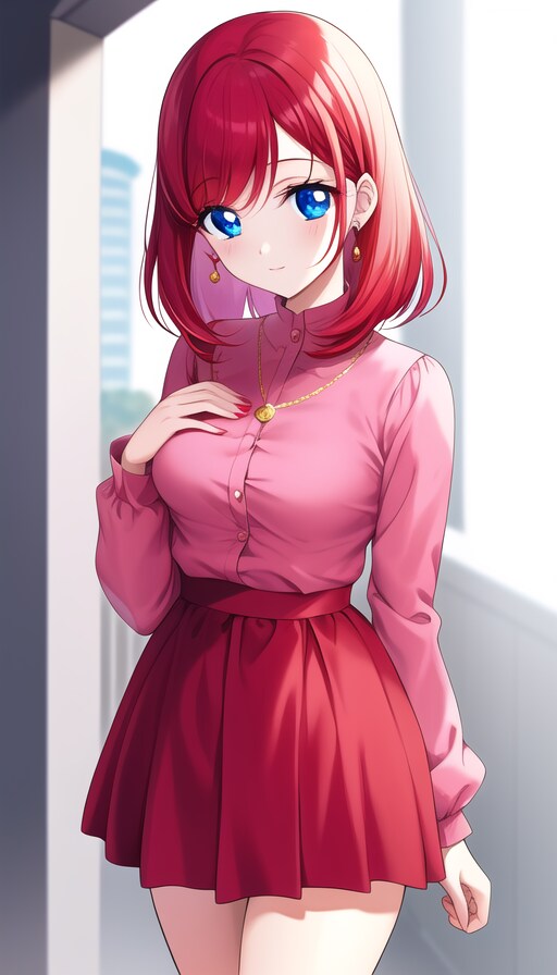 赤髪の女の子