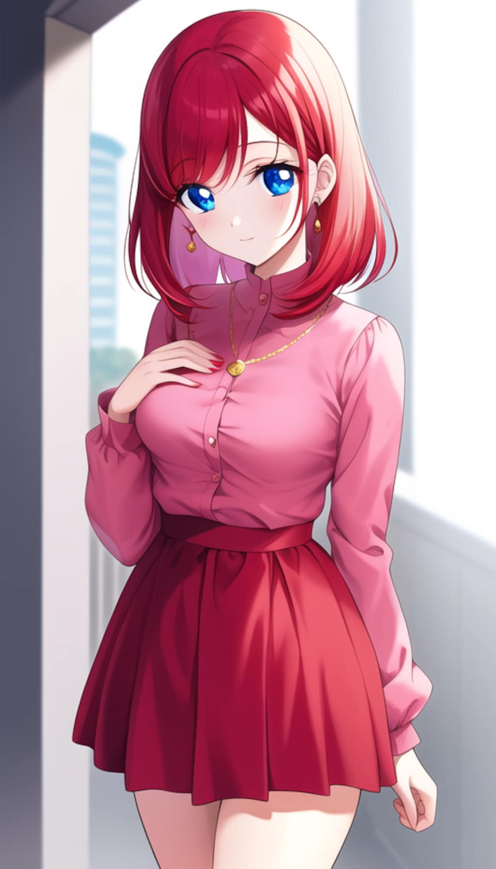 赤髪の女の子