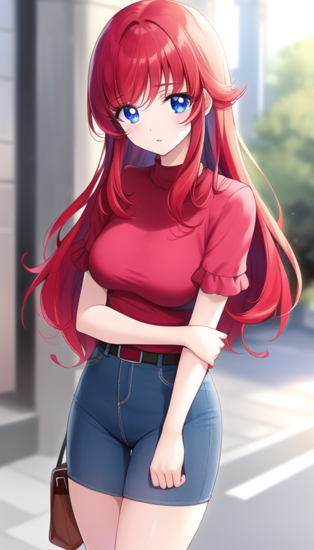 赤髪の女の子