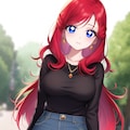 赤髪の女の子 2枚目