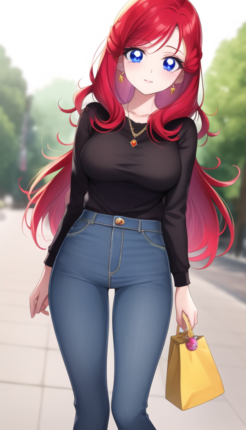 赤髪の女の子