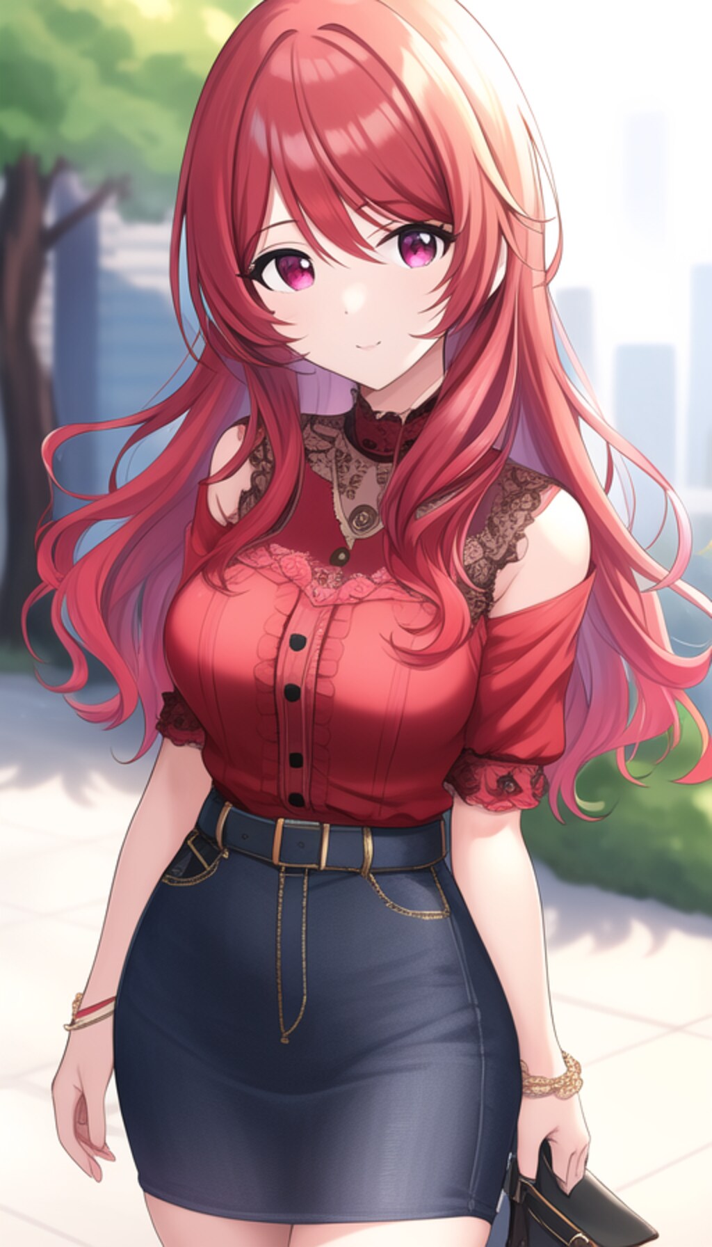 赤髪の女の子