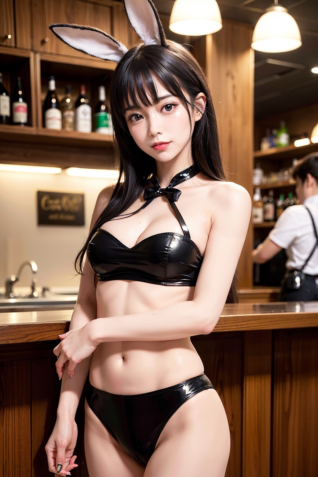 この子の出勤日だけ売り上げが倍になるガールズバー