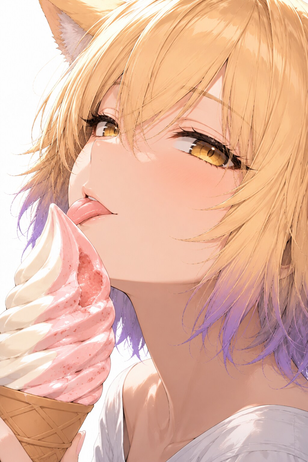 アイスクリームうまっ✨️