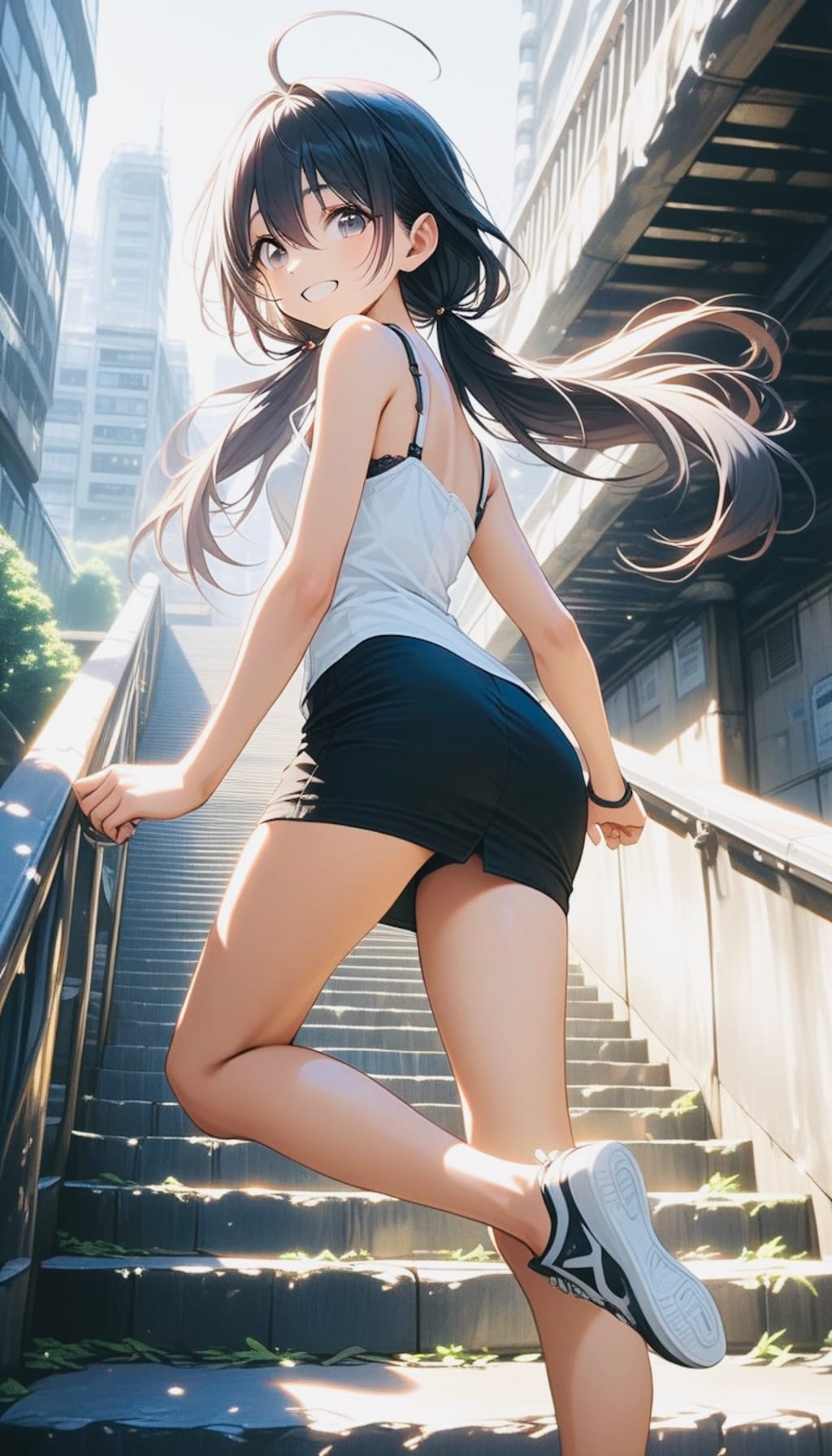 ねぇ、ついてきてッ