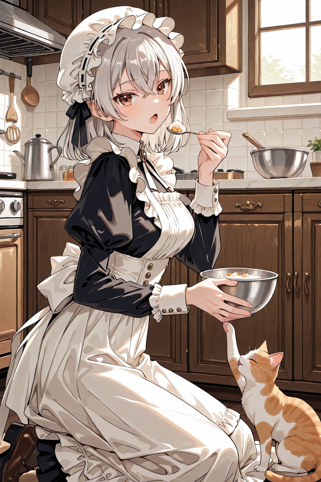 メイドさん３１７（アイリ） | の人気AIイラスト・グラビア