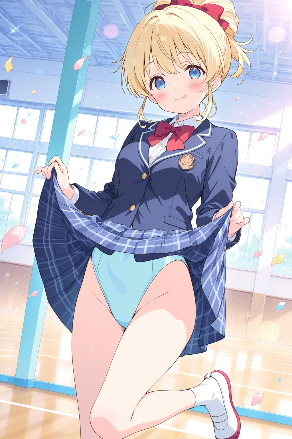 ざーんねん下にレオタード着てました～(^_-)-☆
