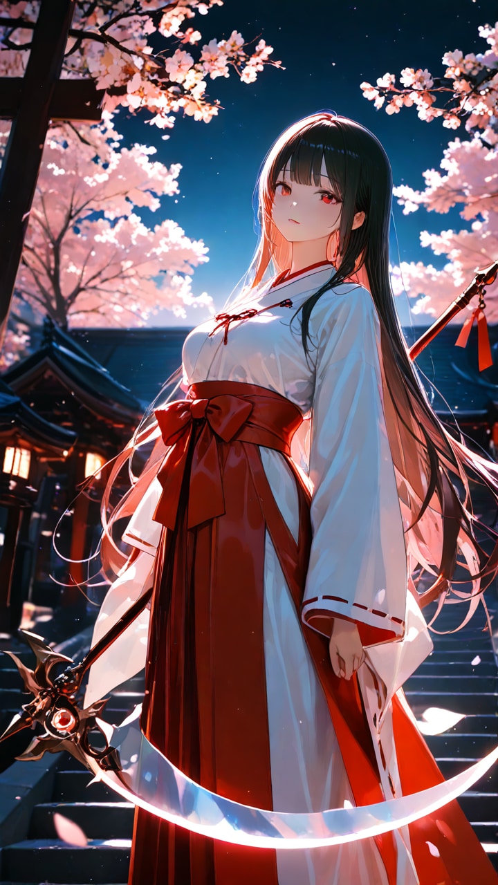 大鎌女子