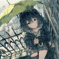 雨と少女。 2枚目