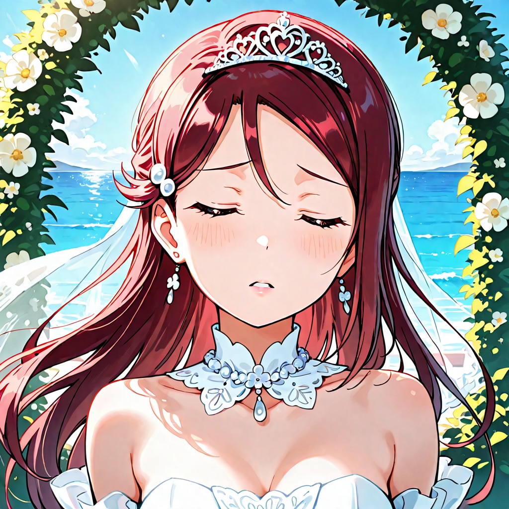 キス待ちの梨子ちゃん