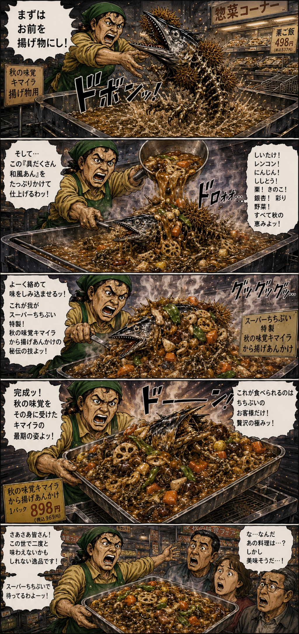 秋の味覚の対処法