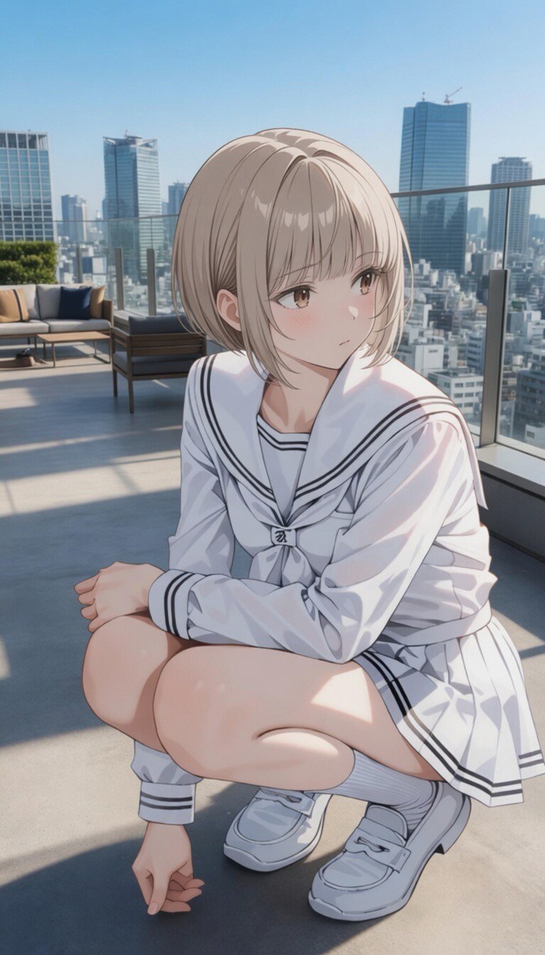 白JK