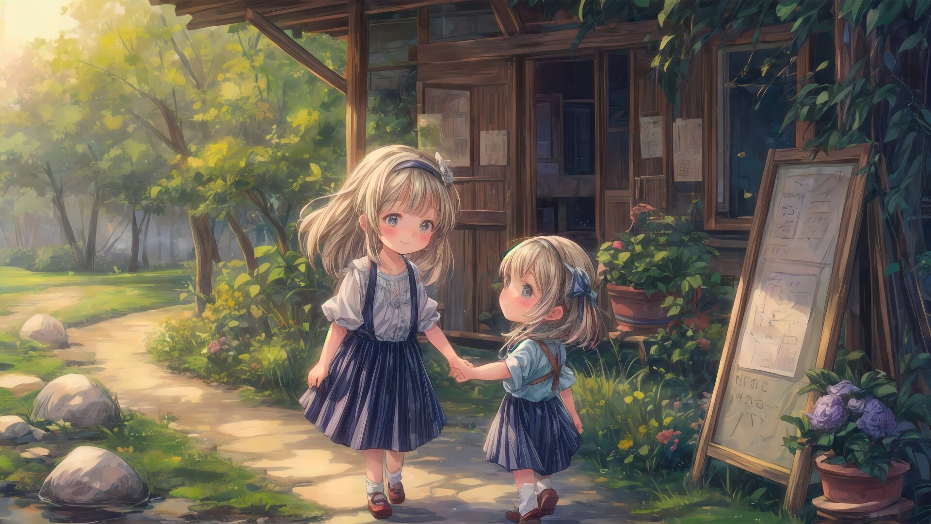 公園のカフェ（茶屋）