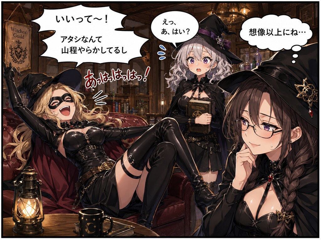 魔女たちの遊び