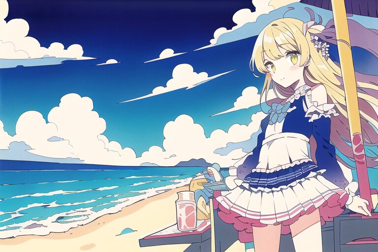 レモネード売りの女の子