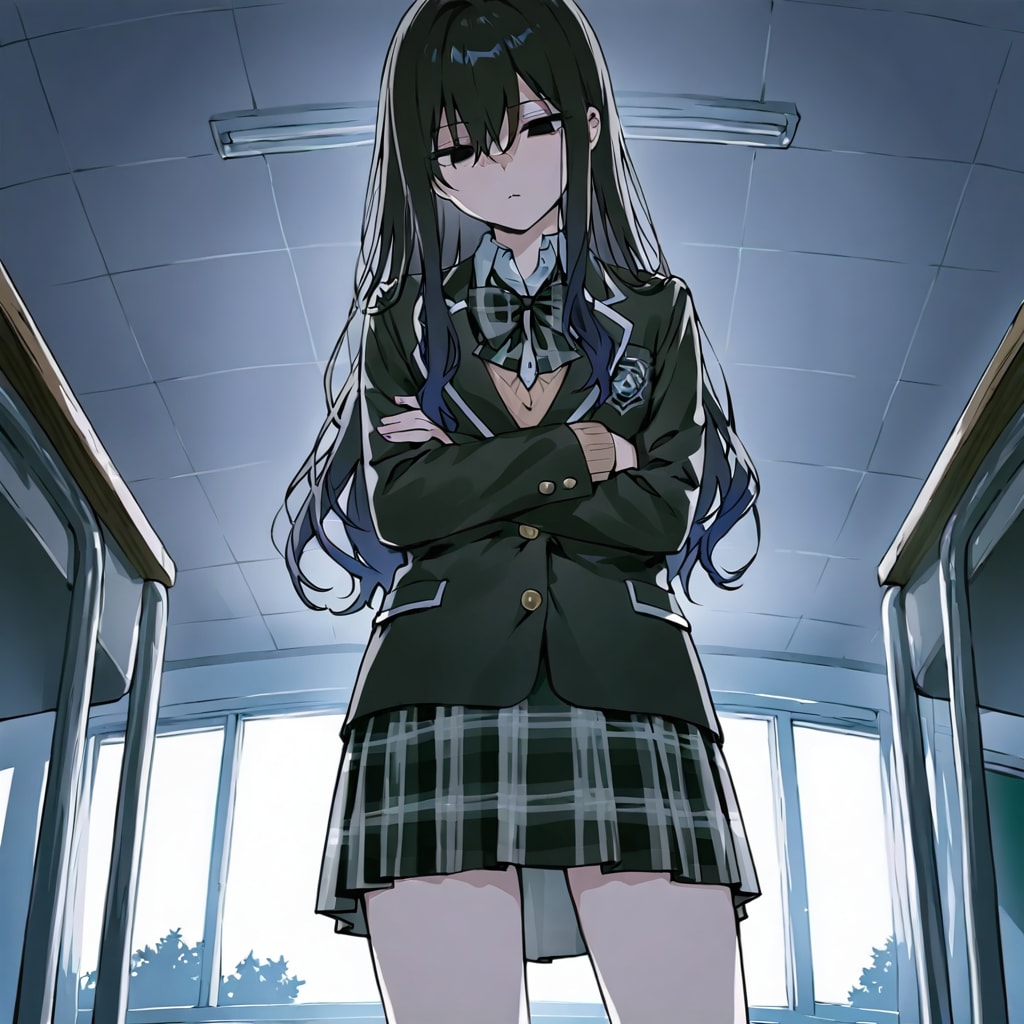 暗い目