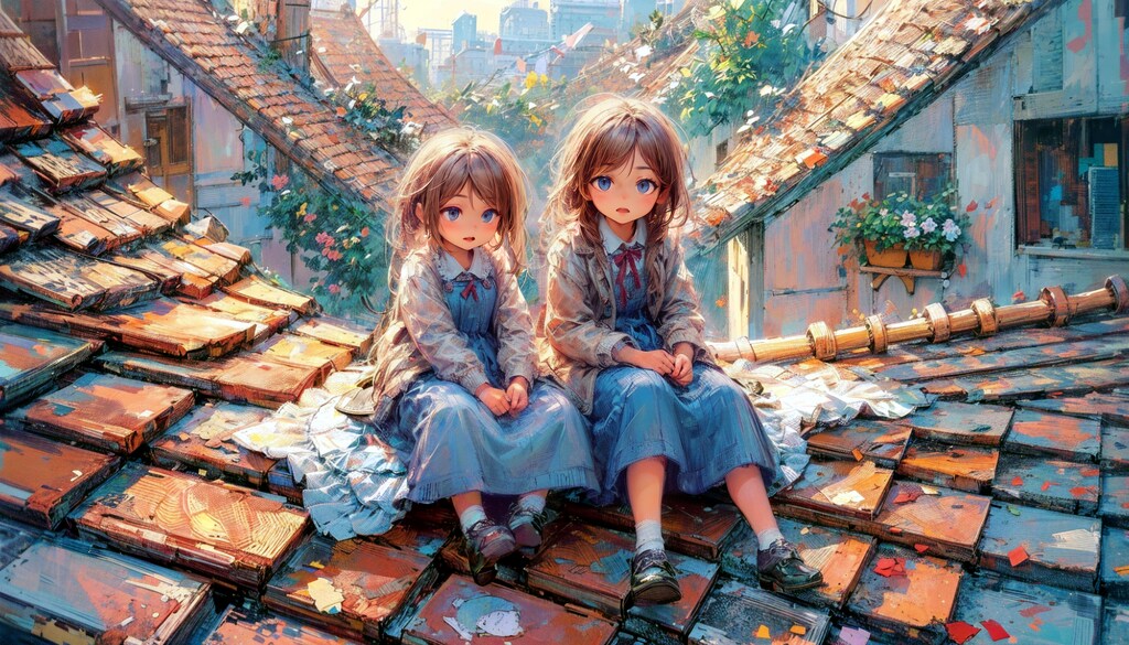 屋根の上の少女⑦